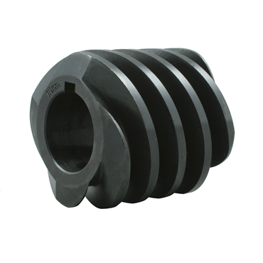 1 in Pitch 4 Threads Right Angle Finished Bore Gear Worm